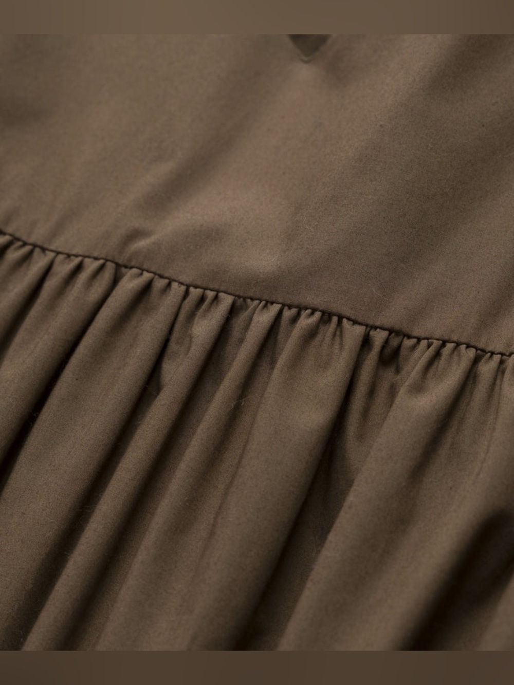 Jenni Kayne Designer Cove Strappy Cool Cotton Olive (Brown) Sundress Dress XL - Picture 15 of 16